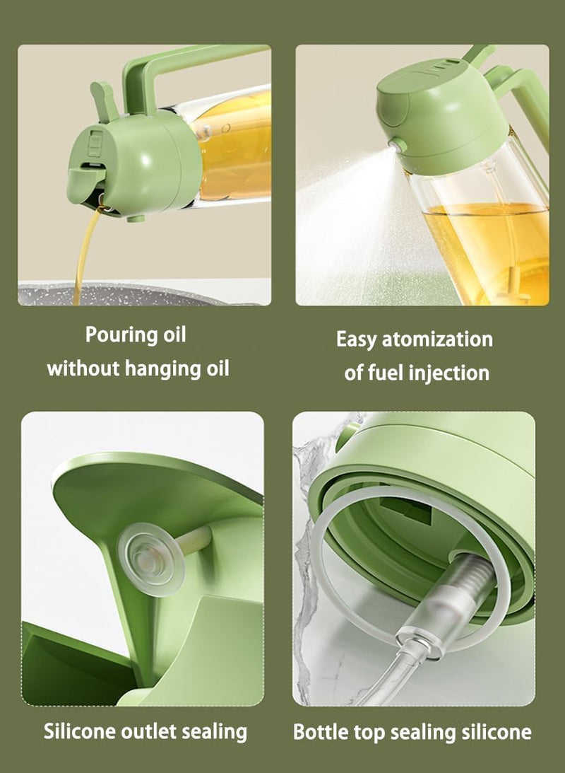 2 in 1 Oil Sprayer and Dispenser Bottle - 400ml