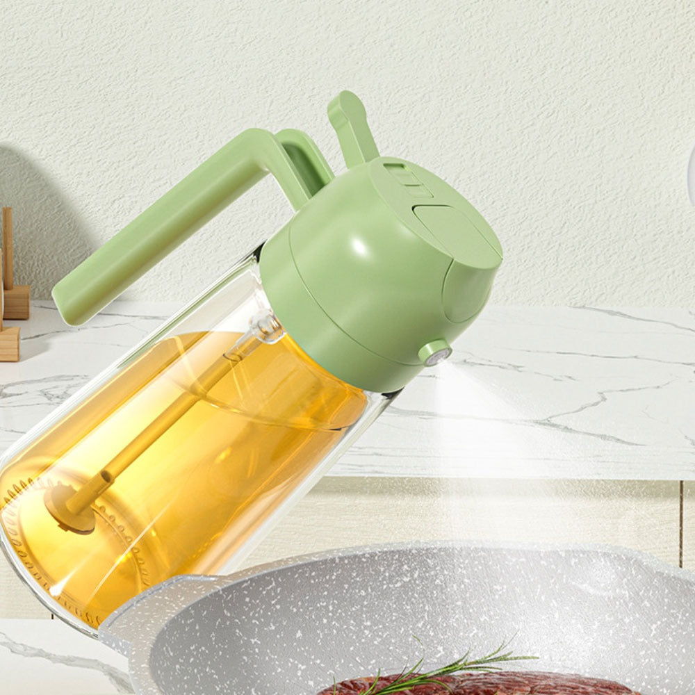 2 in 1 Oil Sprayer and Dispenser Bottle - 400ml