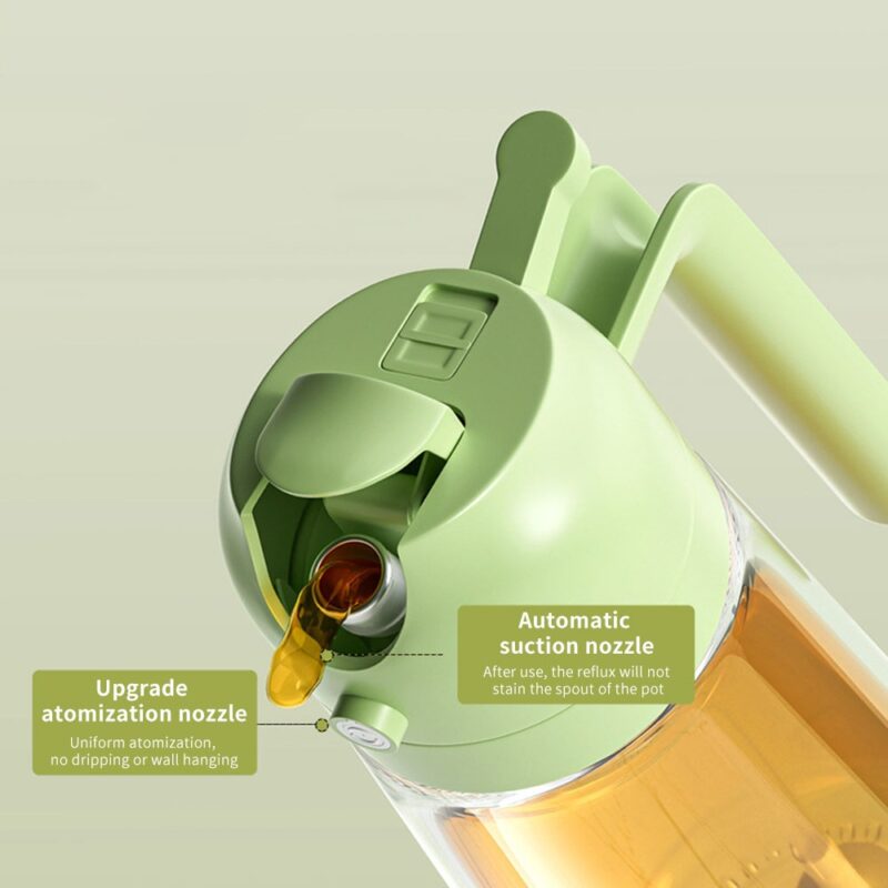 2 in 1 Oil Sprayer and Dispenser Bottle - 400ml