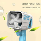 Automatic Bubble Gun Machine – Electric Bubble Blaster Toy with Multiple Holes, Portable Bubble Maker for Kids Outdoor Fun