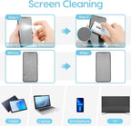 7 in 1 Computer Keyboard Cleaner Brush Kit Earphone Cleaning Pen For Headset Keyboard Cleaning Tools Cleaner Keycap Puller Kit Portable Multifunction