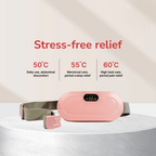 Digital Menstrual Cramp Relief Heating Belt with Vibration | 3 Heat Levels & 4 Massage Modes