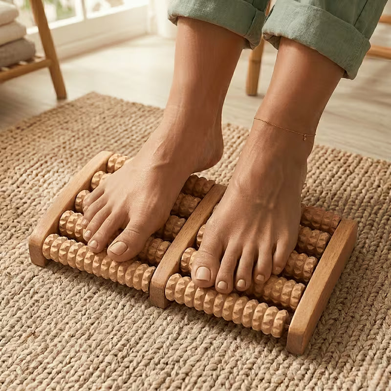 Wooden Foot Roller Massager - Picksero