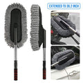 Car Wash Cleaning Brush Duster Dust Wax Mop Microfiber Telescoping Dusting Tool