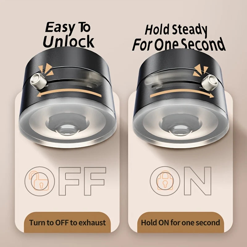 Vacuum Suction Magnetic Phone Holder - Universal Compatibility, Lightweight Design