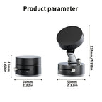 Vacuum Suction Magnetic Phone Holder - Universal Compatibility, Lightweight Design