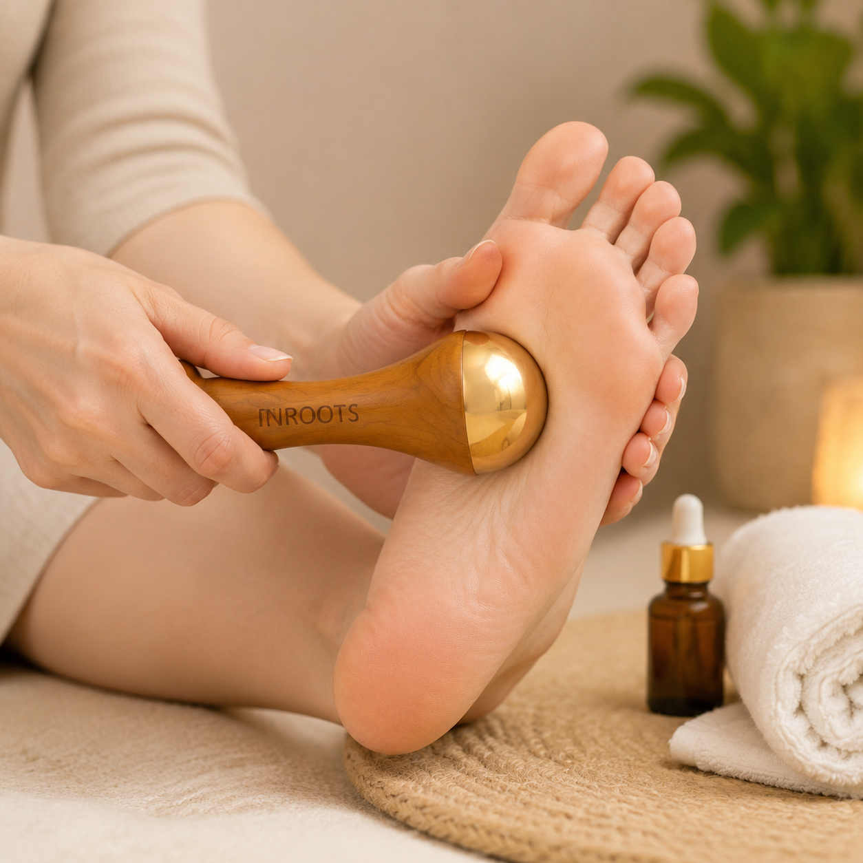 Natural Kansa Wand Facial & Body Massager