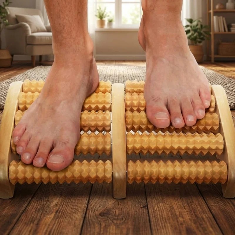 Wooden Foot Roller Massager - Picksero
