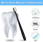 Nano Toothbrush with Travel Case | Ultra Soft Micro-Nano Bristles | For Sensitive Gums, Adults & Kids