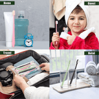 Nano Toothbrush with Travel Case | Ultra Soft Micro-Nano Bristles | For Sensitive Gums, Adults & Kids