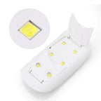 SUNmini Portable 6W Mini UV Lamp 60/120s Timer UV Resin 6 LED Curing Light USB Charge for Resin Art | Nail Art