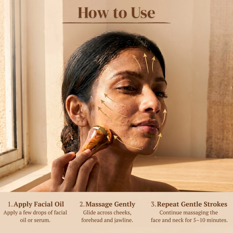 Natural Kansa Wand Facial & Body Massager