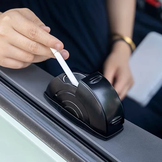 Car Ashtray Cup with Lid, Windproof Smokeless Design - Universal Fit