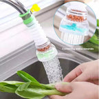 360° Rotating Faucet Extender | Water-Saving Tap Aerator with 3 Spray Modes for Kitchen & Bathroom