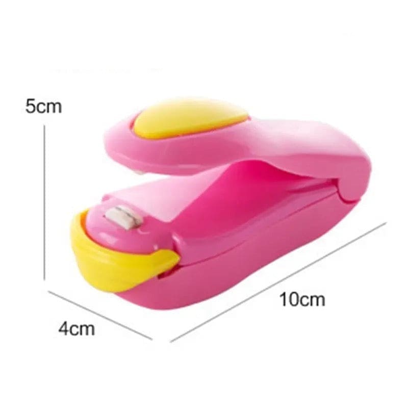 Portable Mini Sealing Household Machine - Handheld Heat Bag Sealer - Mini Heat Bag Sealer Sealing Machine Hand Pressure Heat Sealing Machine for Airtight Food Storage Saver