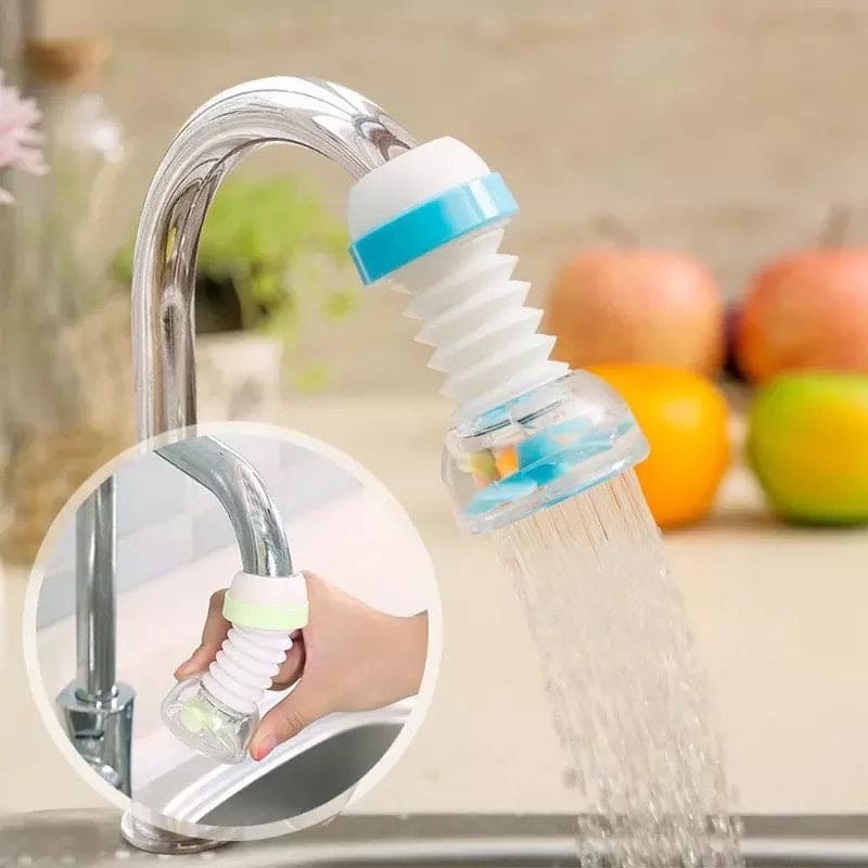 360° Rotating Faucet Extender | Water-Saving Tap Aerator with 3 Spray Modes for Kitchen & Bathroom