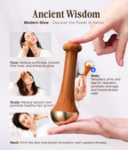 Natural Kansa Wand Facial & Body Massager