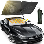 Foldable Car Windshield Umbrella Sunshade | UV Protection & Heat Blocker for All Vehicles