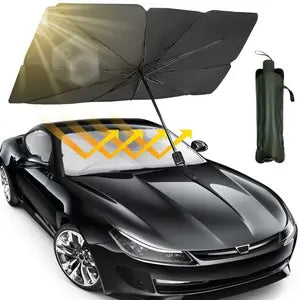 Foldable Car Windshield Umbrella Sunshade | UV Protection & Heat Blocker for All Vehicles
