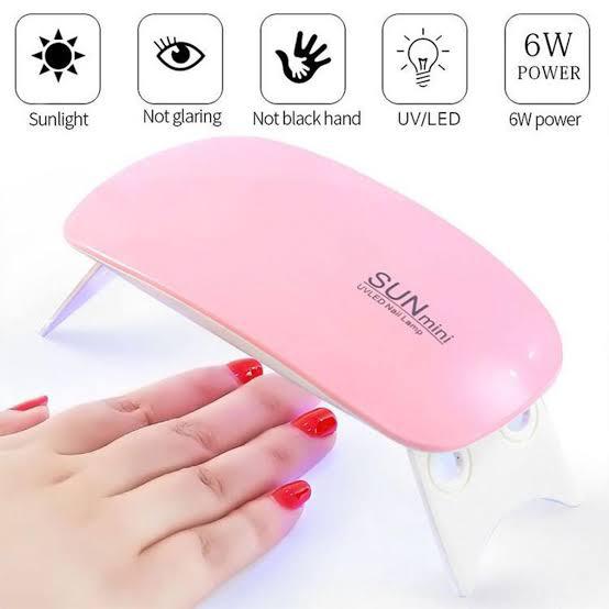 SUNmini Portable 6W Mini UV Lamp 60/120s Timer UV Resin 6 LED Curing Light USB Charge for Resin Art | Nail Art