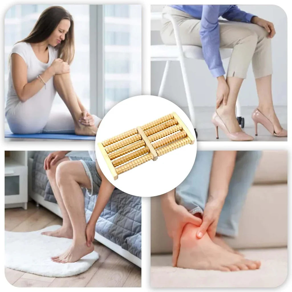 Wooden Foot Roller Massager - Picksero